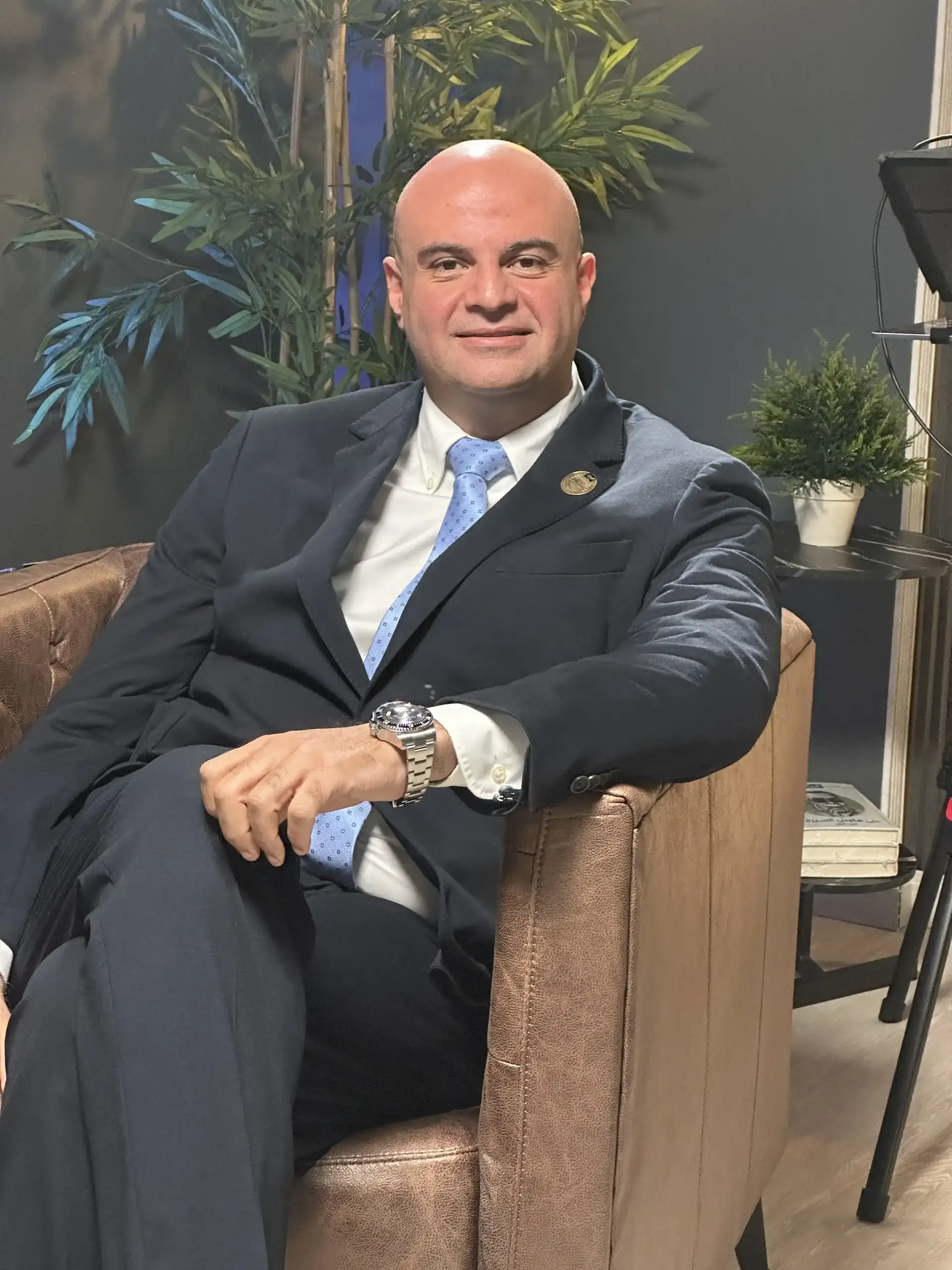 الأستاذ الدكتور / تامر سعيد فى المستشفى السعودى الألمانى